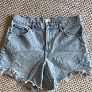Abercrombie High Rise Dad Shorts